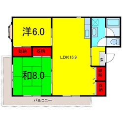 アーバンステージの物件間取画像